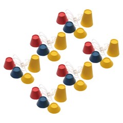 6 Set Golf Training Equipment Accessories Ball Stand Rubber Tees
