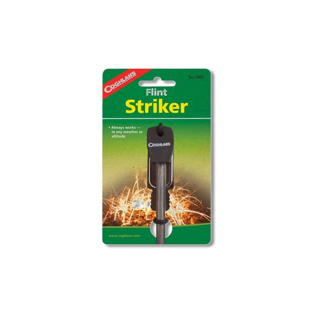 Coghlan’s Black Flint Striker 3-7/8 in X 5/16 in X 3.625 in 1005