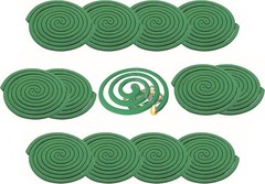 16 Coils Supreme Pro Mosquito Repellent Coils – Outdoor Use Reaches Up to 10 fts