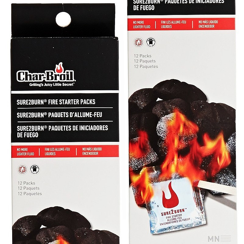 1 – 12pk Char-Broil Sure2Burn Fire Starters, Replaces Lighter Fluid SHIPS FREE
