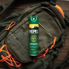 6 Cans Repel Insect Repellent Sportsmen Formula 25% DEET Aerosol Size 8.125 oz