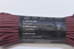 Atwood Rope 550 Paracord 100′ 7 Strand Core Cable Red/Green 550 lb Tensile