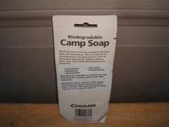 Camping Lot: Coghlans Emergency Blanket & Coghlans Biodegradable Camp Soap – NEW
