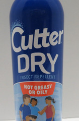 Cutter Dry Insect Repellent Unscented Not Greasy Or Oily Repels Mosquitos 4 oz