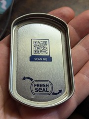EMPTY Camel Mint Snus Tin Set (2) w/ Phrases 3″ Crafts/Survival/Fishing Storage