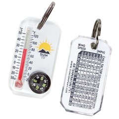Sun Company Therm-o-Compass | Multi-Functional Zipper Pull Compass & Thermome…