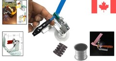 DIY Slingshot Rubber Band Tool Kit – Easy Setup, Includes 5 Leather Pockets