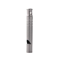 Light Weight Metal Alloy Portable Pet Training Whistles Pocket Tool Enduring