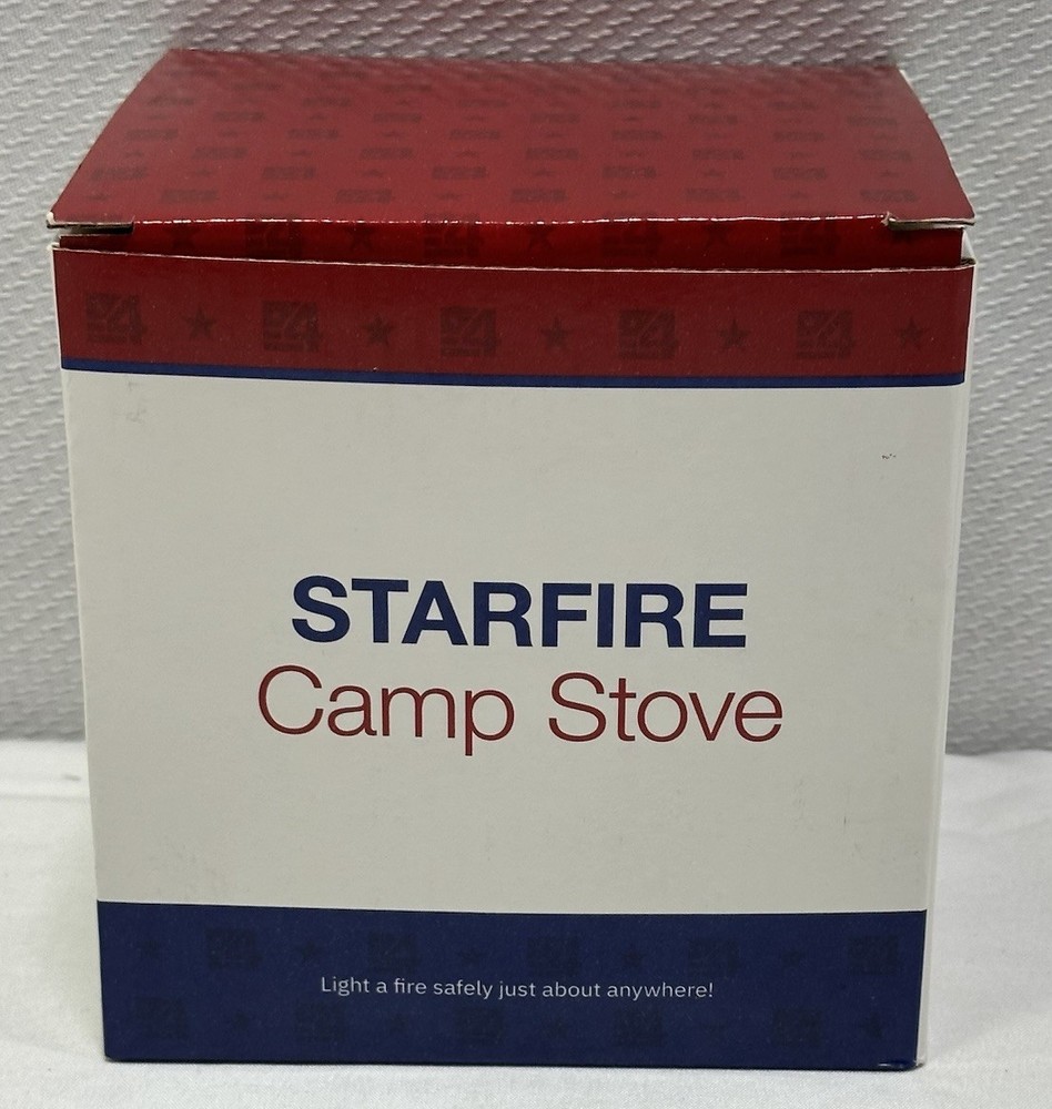 4 Patriots Starfire Camp Stove Camping Hiking Survival NEW