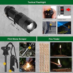 27 in 1 Survival Kit Gear Supplies Christmas