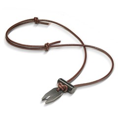 Cerafang Fire Starter Necklace Fishing Line Cutter Ceramic Pendant