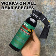 Bear Repellant Spray 16 oz w/ Spray rack Self Defense – Bear Attack Deterrent