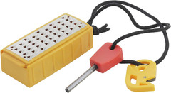 50562 Pack Pal Tinder Maker with Fire Starter – Stainless Steel Grater –Striker