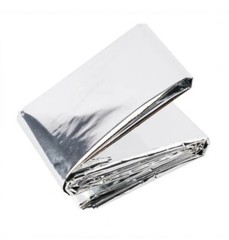 BH Lot of 25 Emergency Mylar Blankets – 84″ x 52″