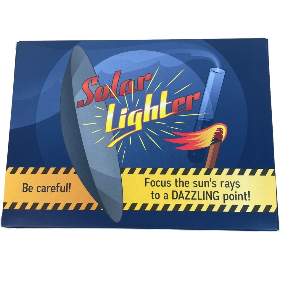 Curiosity Box Solar Lighter Fire Starter Eco-Friendly & Portable Science Experim