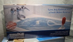 Lot of 2 WaterBOB Bathtub Emergency Water Storage Container Drinking 100gal