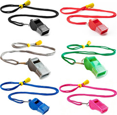 12 Packs Sports Whistles with Lanyard, for Coaches, Referees and Officials