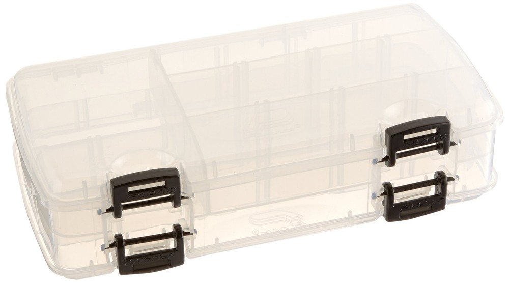Plano Adjustable Double-Sided StowAway Tackle Box One Size (Pack of 1), Clear
