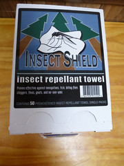 SCRUBS INSECT REPELLANT 8″ x 10″ TOWELS 50 COUNT BOX INDIVIDUAL PACKS