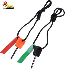 2 Pack Outdoors Mini Magnesium Rod Ferro Rods Emergency Survival Fire Starter Ki
