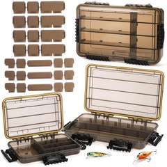 Noamus 3 Pack 14 inches (L) x 8.6 (W) x 3.15 (H), Tea-colored
