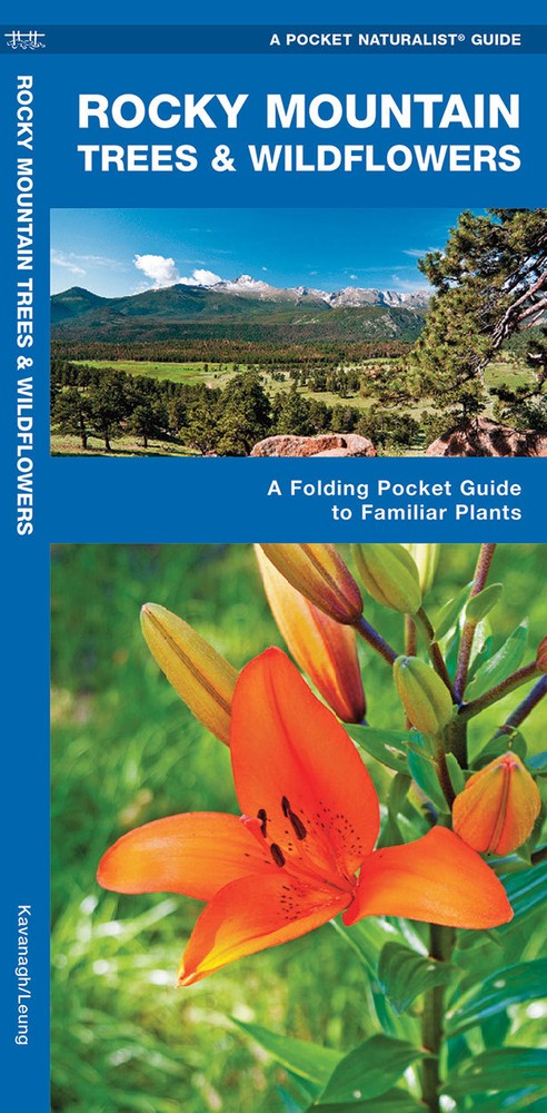 Rocky Mountain Trees & Wildflowers – Food Foraging Guide Bug Out Bag Kit Book