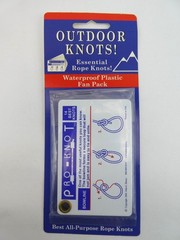 Pro-Knots Outdoor Knots Rope Knots Waterproof Cards 14 Best Knots PKO101