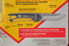 Smith’s 50540 Outdoor Survival Sharpener Fire Starter Knife Kit