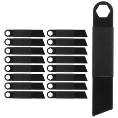 25 Pcs Outdoor Tools Camping Stainless Steel Fire Starter Flint Scraper