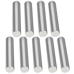 9-Pack 99.99％ Magnesium Metal Rod, High Purity Mg Bar for Fire Starter, Survi…