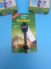 Coghlan’s Flint Striker Fire Starter Spark Key Camping And 2 Emerg. Blankets