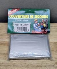 Coghlans Emergency Blanket 52″ x 82.5″ 132x210cm Waterproof & Windproof Survival