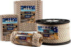 750Lb Paracord 4Mm 11 Strands Tactical Parachute Cord, 50′ 100′ 250′ 1000′ Utili