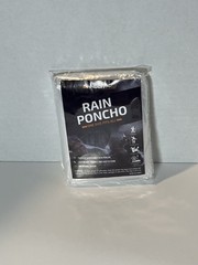 Hagon Pro Clear Disposable Rain Poncho (Set of 5)