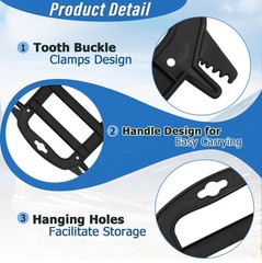 Marvexi 2Pcs Single-Tooth Rope Winder, Paracord Line Winder Cord Organizer Fi…