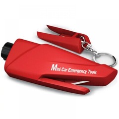 Magna Tools emergency buddy key-chain Pack of two (2) in Blue, Black, and Red
