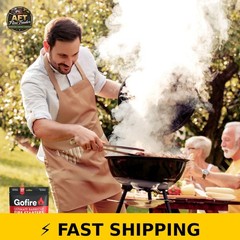 GoFire 50 Pack Fire Starters – Waterproof & Non-Toxic