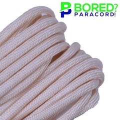 Cream – 50 FT – 550 Paracord Rope 7 strand Parachute Cord