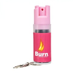 2 Pack Burn Pepper Spray for Women Self Defense Security 1/2 oz Pink