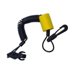Convenient Safety Lanyard Elastic Safety Cord Keychain Plastic for Boats RXT