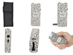 Stun MASTER Women Self Defense Rechargeable LED FLASHLIGHT Mini Hand Stun Gun AP