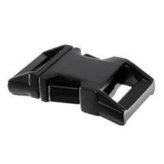 Paracord Planet Black Powder Coated 5/8 Inch Metal Buckle | Strong and Durable