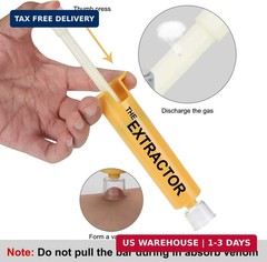DLY Snake Bite Kit, Bee Sting Kit, Bug Bite Suction Tool, Venom Extractor Suctio
