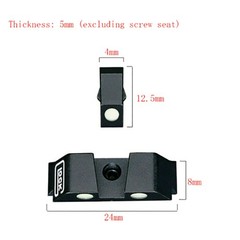 GLOW In The Dark NIGHT Sights For Glock Luminous Front And Rear Sight
