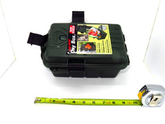 MTM Case Gard Survivor Dry Box with O-Ring Seal (Forest Green, Small) NEW