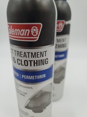 (2PK) Coleman Insect Treatment Spray for Gear & Clothing Permethrin 6 Oz