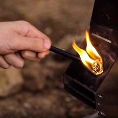 4x 30cm Beeswax Rope Outdoor Camping Picnic Barbecue Igniter Fire Rope Handheld