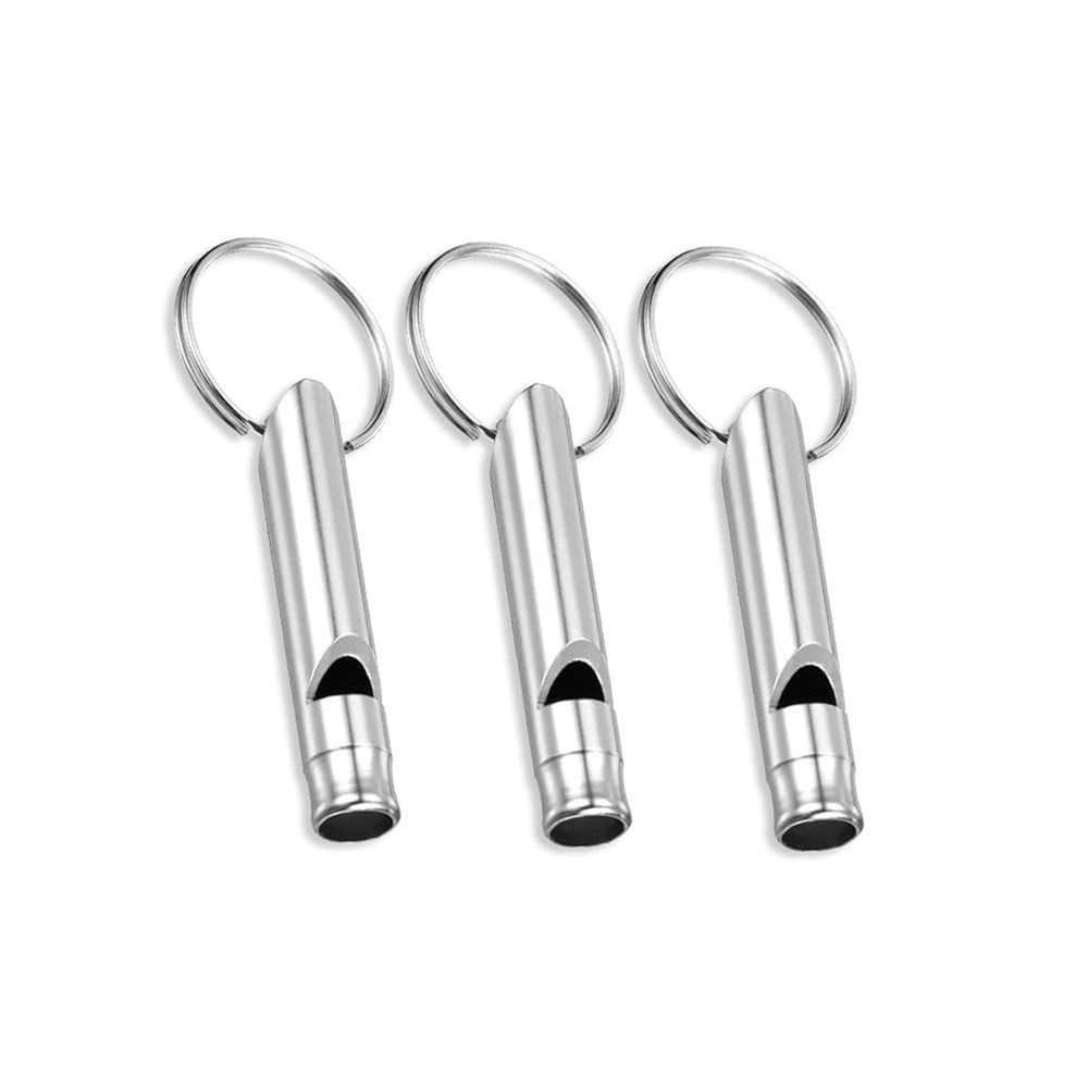 Set of 3 Extra Loud Whistles for Camping Hiking Hunting Outdoors Sports and E…