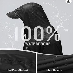 NEW Tactical Rain Poncho Army Military Poncho Shelter Ripstop Camping Waterproof