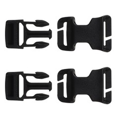 2Pcs Wear Resistant Pom Backpack Buckles Portable Belt Buckles for Hiking